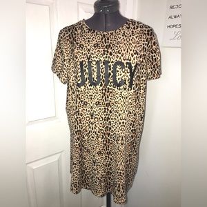 Sleep wear Juicy Couture Women’s Stretch T-shirt.   Fits Like Small